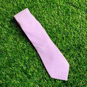 Filthy Etiquette Cotton Lilac Skinny Necktie NWOT